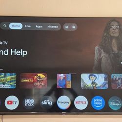 Hisense 65" 4k Google Smart TV 2025