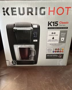 Keurig Hot K15 Classic Series Single Serve K-cup Coffee Maker - NIB UNOPENED