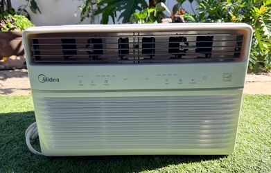 Midea 6,000 BTU Room Window Air Conditioner, Remote Control, Energy Star