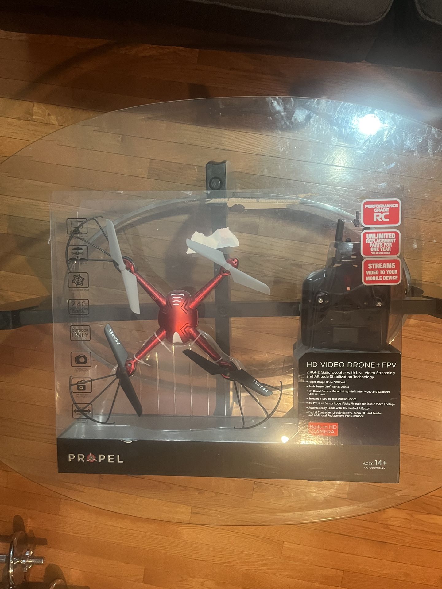 Unused Built in HD camera Drone — Pick up for today