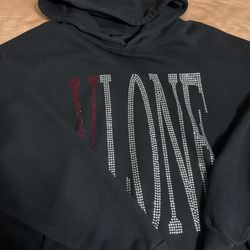 VLONE RHINESTONE HOODIE XXL