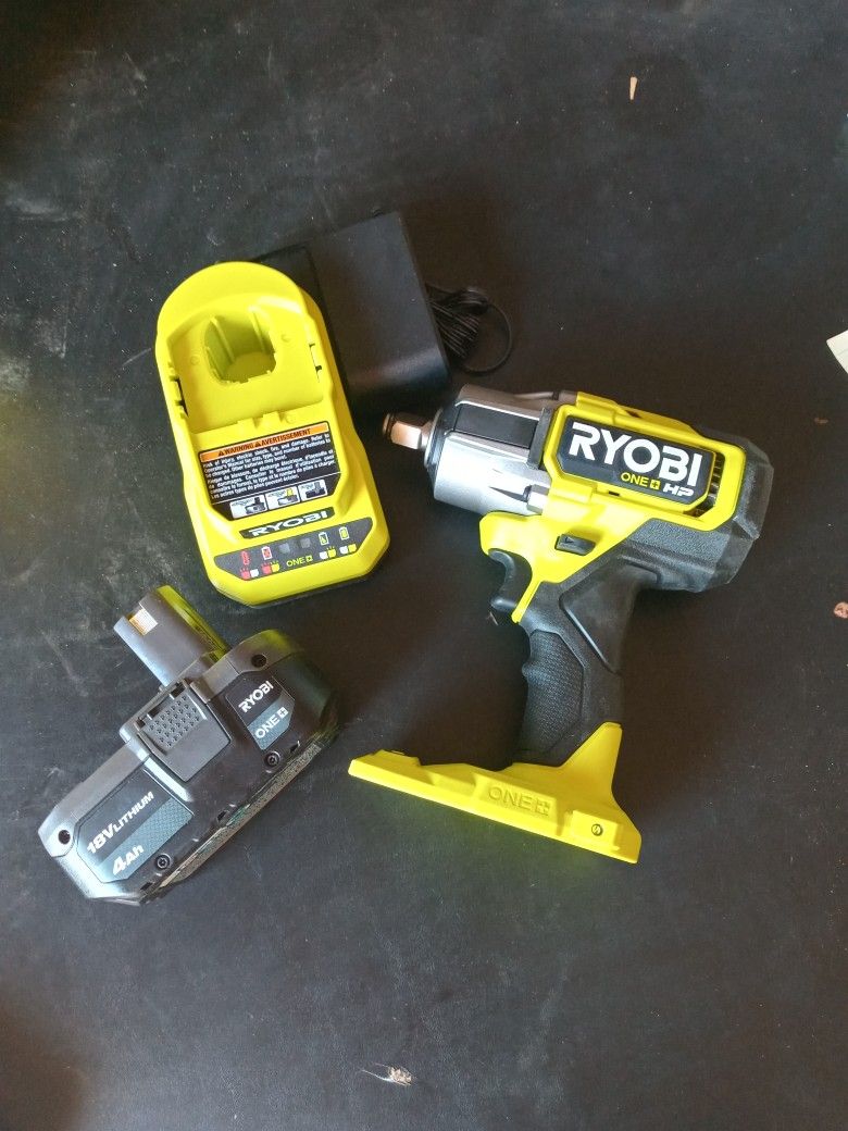 18v Brushless 4-mode 1/2 Impact Wrench Kit