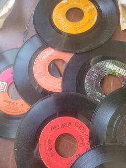 Old 45 Records From 50 60 70s