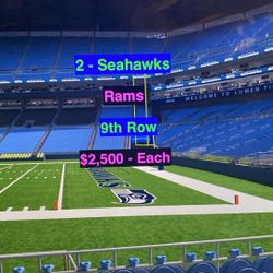 Seahawks Rams Tickets