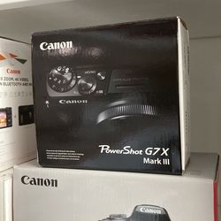 Canon PowerShot G7X Mark III