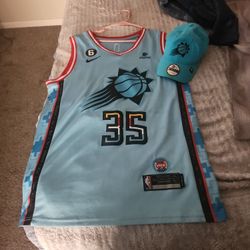 Durant PHX SUNS Jersey And Hat