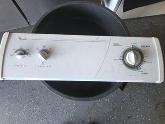 Whirlpool controls washer