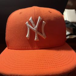New Era Men’s Orange Hat