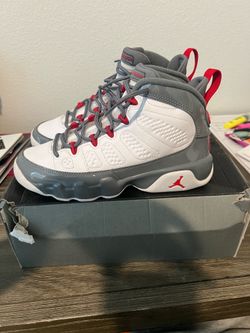 Jordan 9 GS “Fire Red”