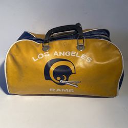 Vintage Super Bowl LVI Champion Los Angeles Rams NFL Gym Bag Officially Licensed 1983