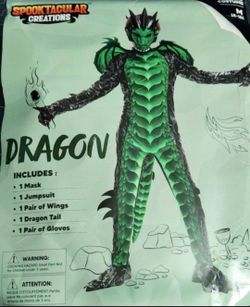 dragon Halloween costume size medium