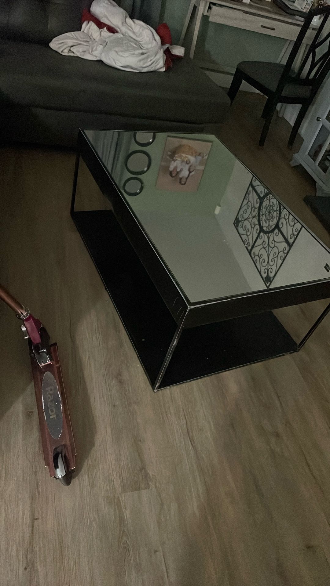 Center Table With Mirror