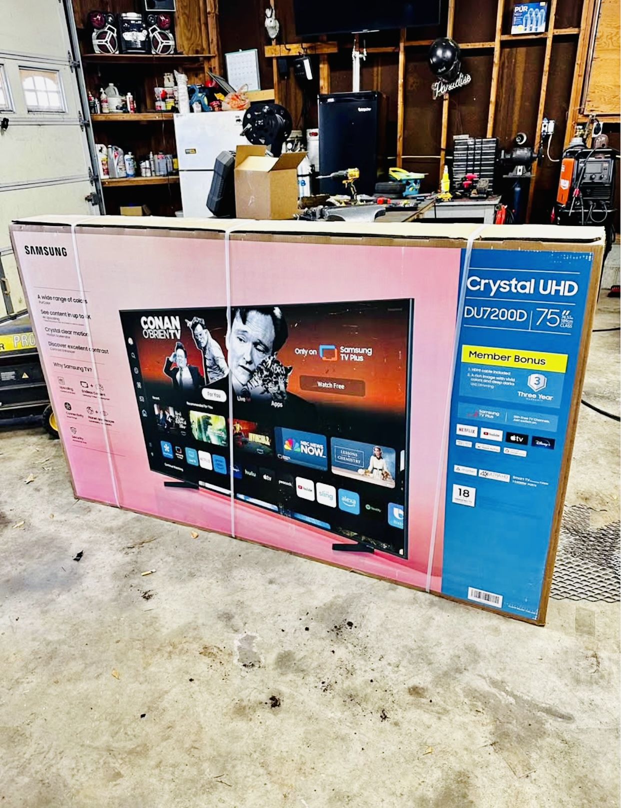 Samsung - 75" Class 7 Series LED 4K UHD Smart Tizen TV Brand New In Box Delivery Available