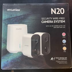 Brand new LaView  N20 WiFi Security Two Cameras