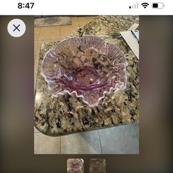 Old Beautiful Dish