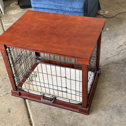 Wood Dog Kennel