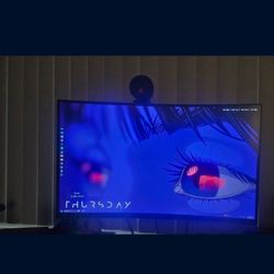 27" 1440P Curved Monitor With Monitor Arm& Original Stand