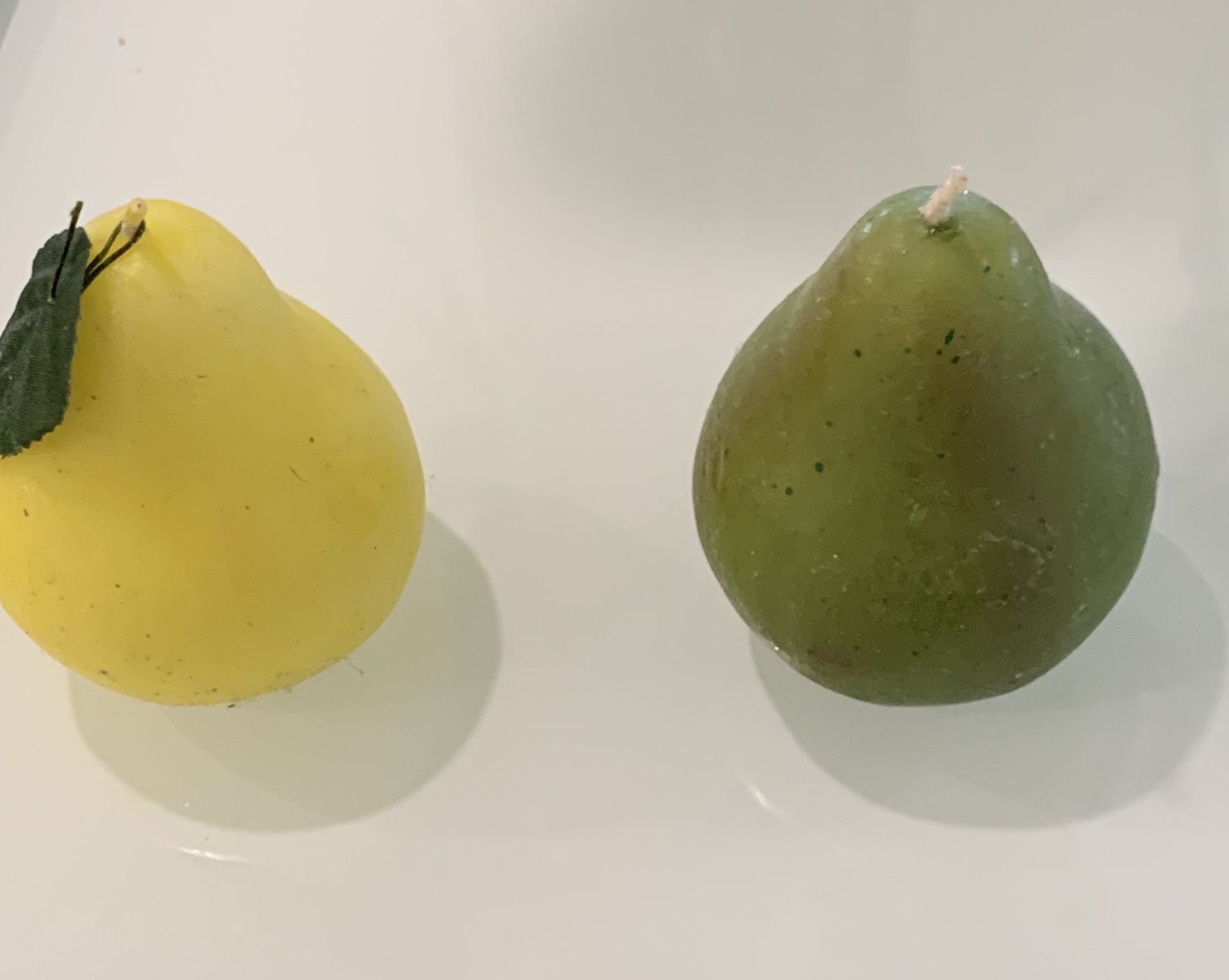 Candles pear shape