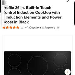 GE Profile Induction Cooktop