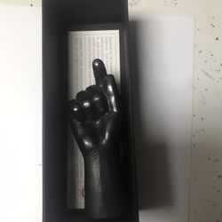 Agelio Batle Graphite Hand Sculpture 