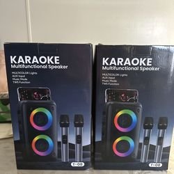 Karaoke, speeker New