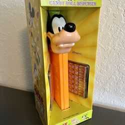 Giant “Goofy and His Pals” PEZ Dispenser - Disney - New In Box - Collectible