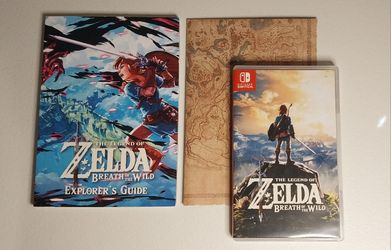 The Legend Of Zelda: Breath Of The Wild Explorer's Edition Switch Game