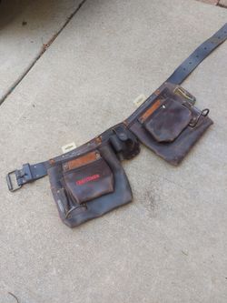 Craftsman leather tool belt