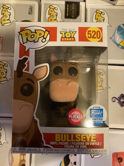 Funko POP Movies Disney Pixar Toy Story Bullseye FLOCKED Funko Limited Edition figure 520