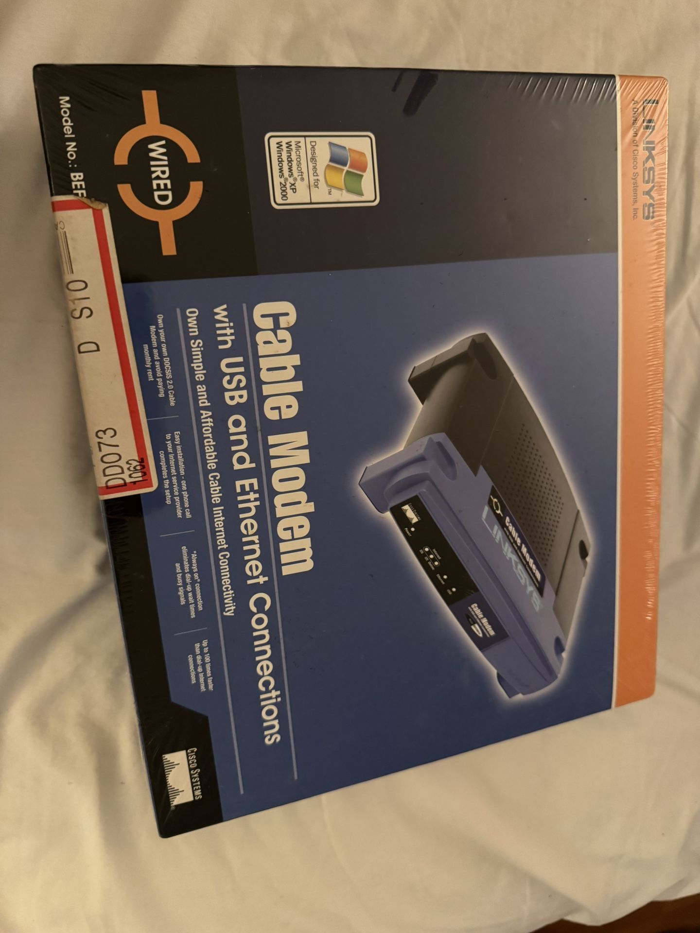 Linksys BEFCMU10 Cable Modem new and sealed