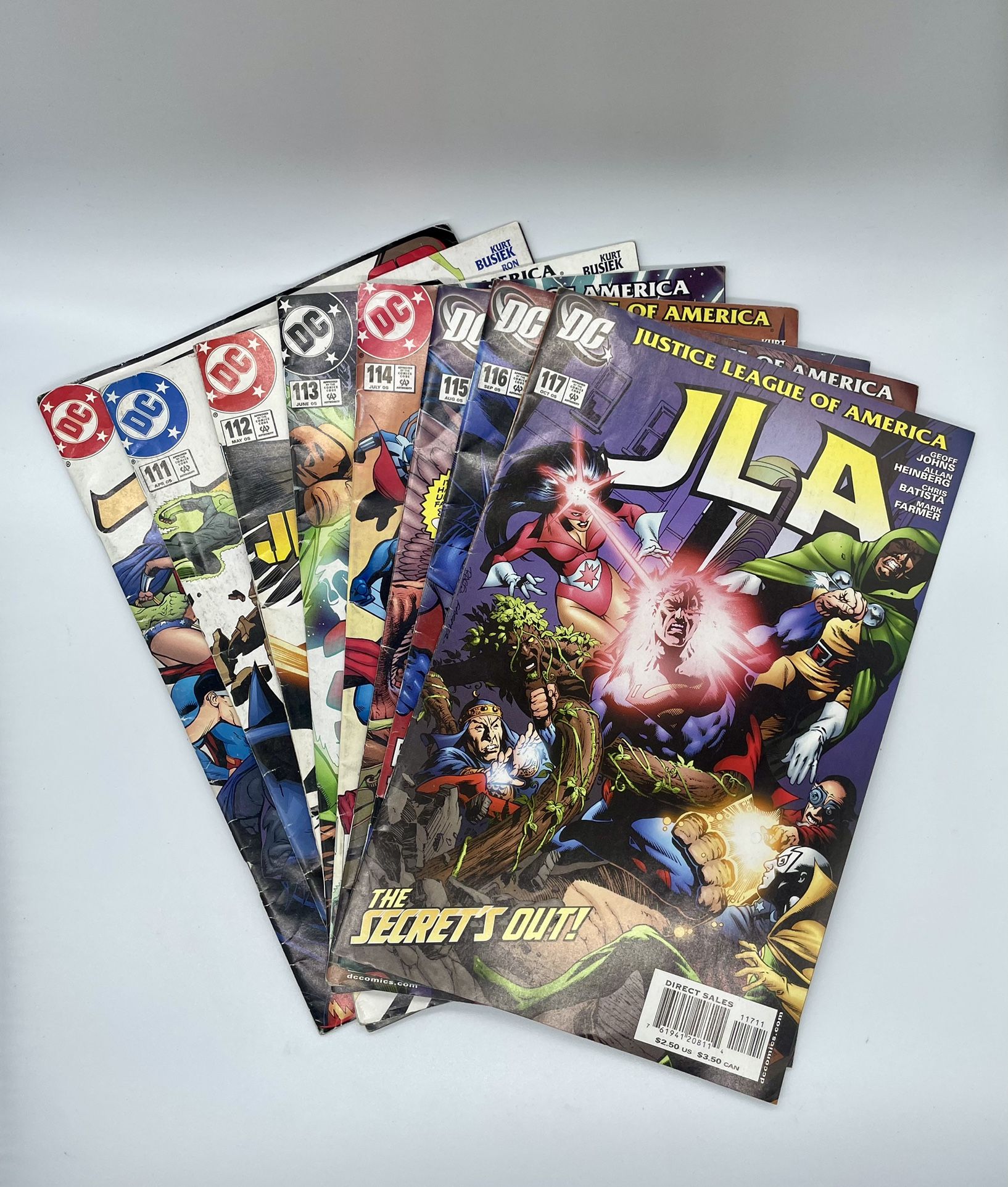 DC Comics JLA 111- 117 + A Special Edition