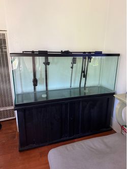 100 gallon fish tank aquarium and stand