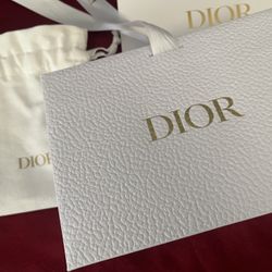 Dior Paper Bag Set