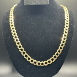 10k Solid Gold Cuban Chain