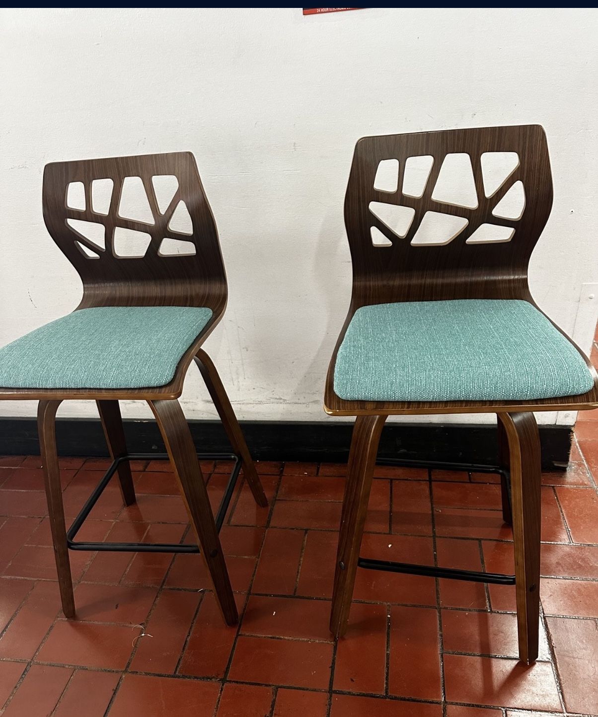 Modern Lumisource Bar Stools – Set of 2