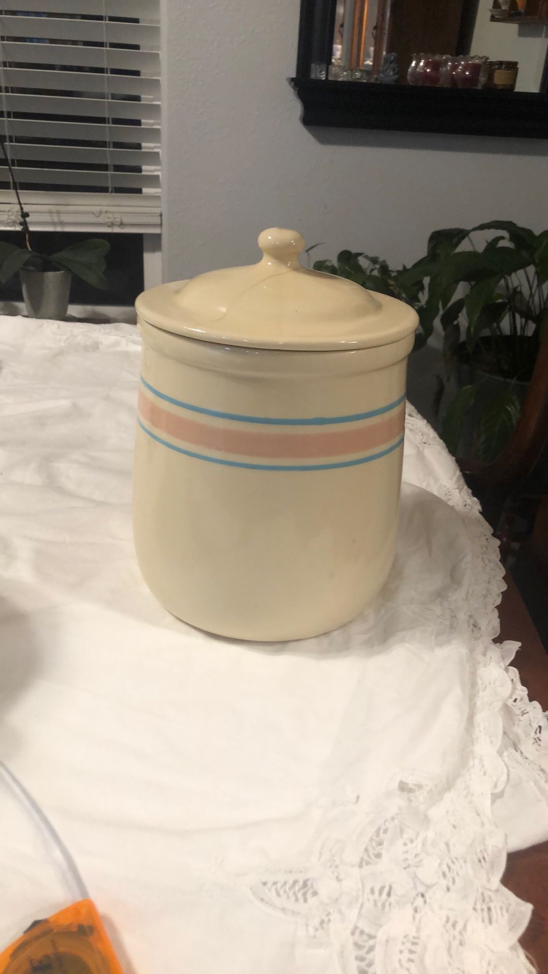 McCoy Large Canister/cookie Jar 