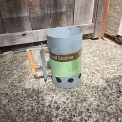 Charcoal starter for bbq