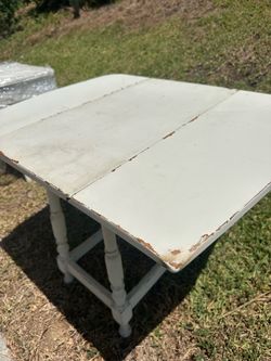 Vintage Heywood Wakefield Drop Leaf Table Gate Leg Table Side Table Home Decor