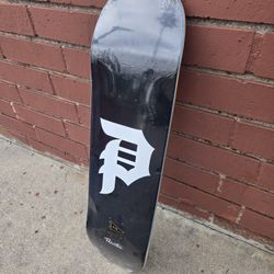 $45 (Cash Only) Size 8.25 Primitive Skateboard Deck Price is FIRM. 
