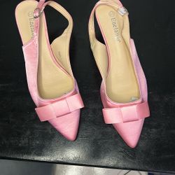 Zapatilla De Tela Satinada 