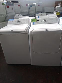 MAYTAG top load washer and dryer set working perfectly