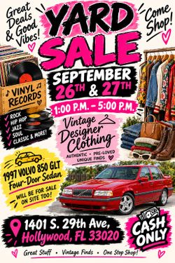 Yard sale