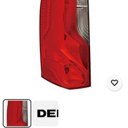 Tail Light Assembly LH/Drive Fits Mercedes-Benz Sprinter 3500 Sprinter 2500