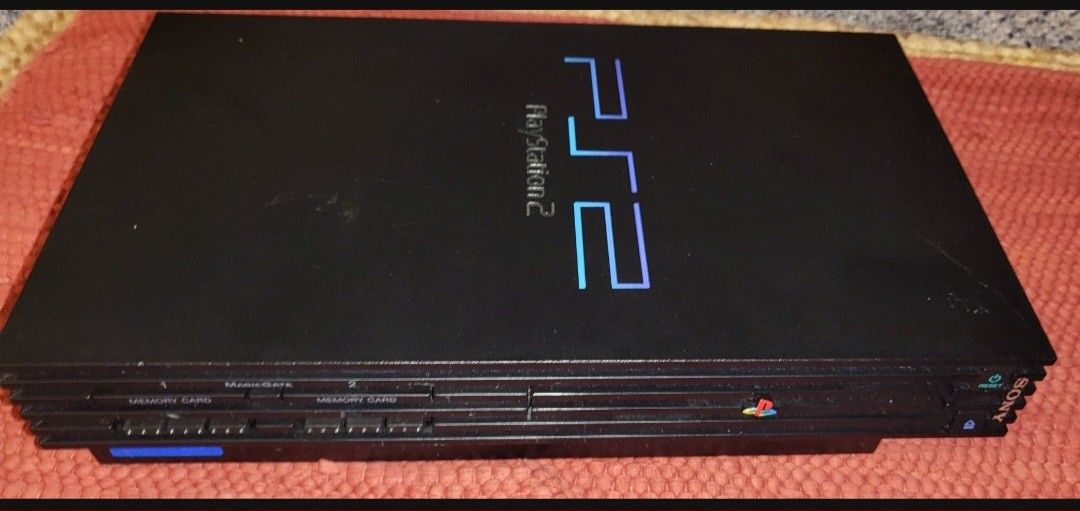 PS2 w 15 Games, 4 Controllers, and All Required Adaptors