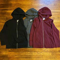 Used Lot Boys Sweater Hoodies Size Large 10/12