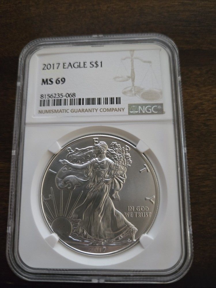 2017 Eagle S$1 MS69