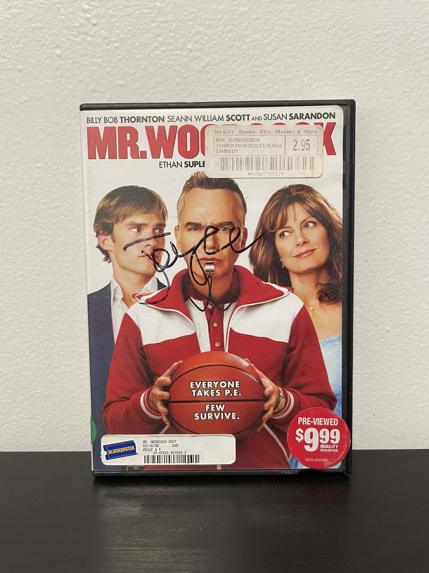 Mr Woodcock DVD Movie Billy Bob Thornton Basketball Comedy 2007