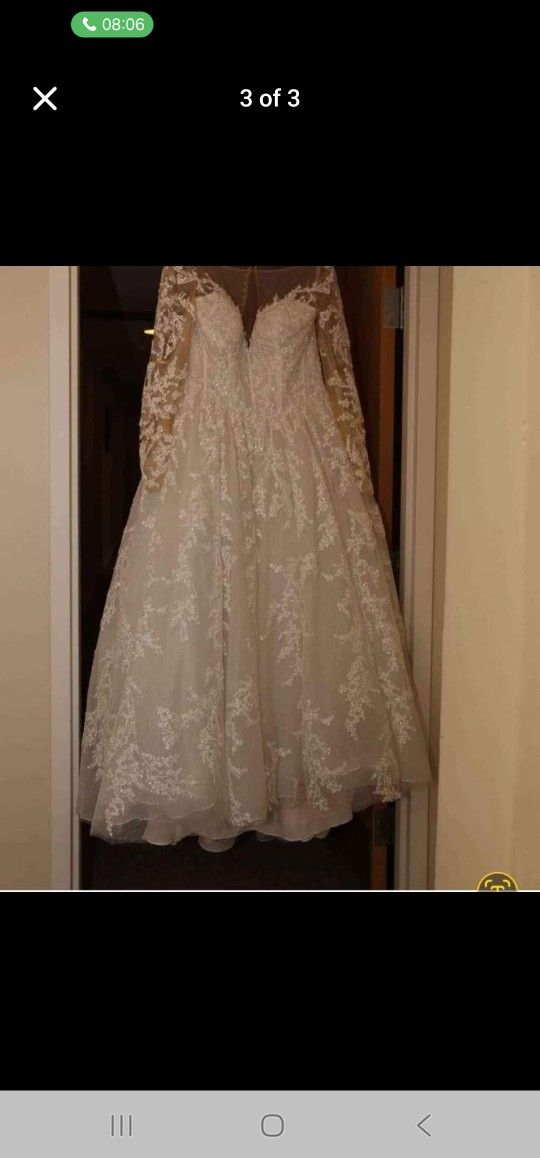 Wedding DRESS SIZE 14