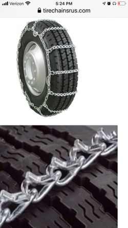 Tire chains For 16” And 18” Tires  $25