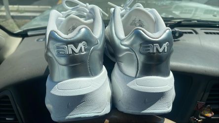 Nike Air Max Sneakers Silver White